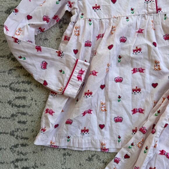 Cath Kids London Girls Royal Crown Dog 2 pc Pajamas 11-12Y - Picture 4 of 7